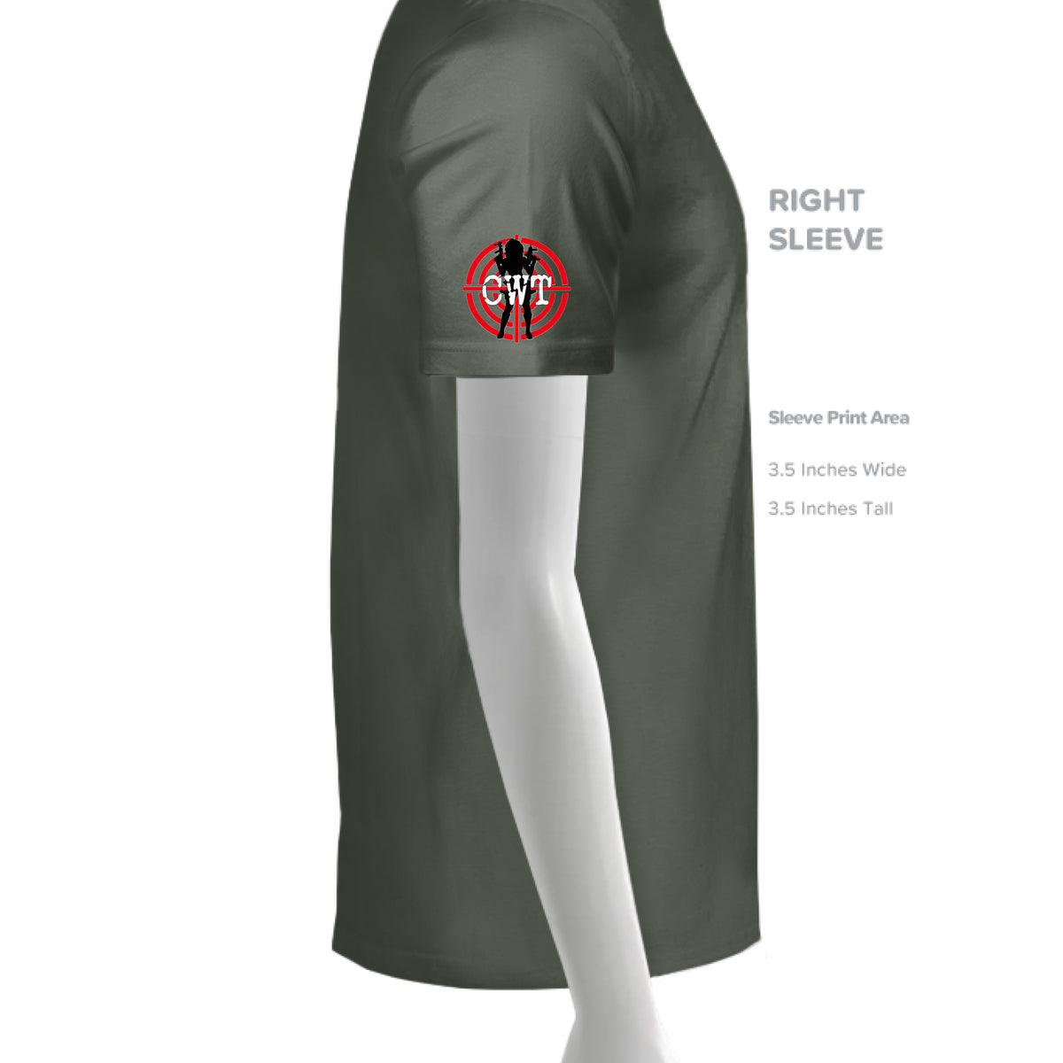 MILITARY GREEN - SLEEVE_RIGHT